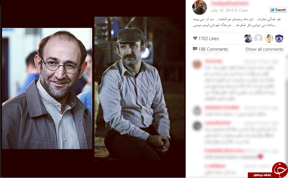 اوس موسی پر کارترین بازیگر سریال های رمضانی