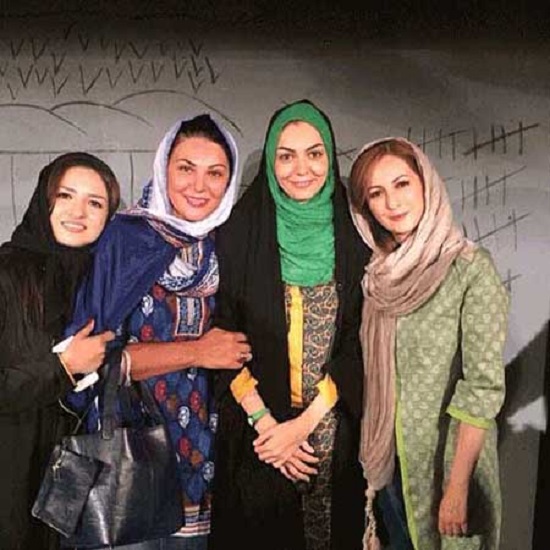 حمایت آزاده نامداری از خانم بازیگری که جنجالی شد! +عکس