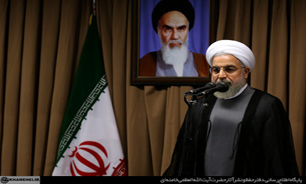 روحانی: تحریم نمی‌تواند بین مردم ایران و نظام جمهوری اسلامی فاصله‌ای به وجود آورد