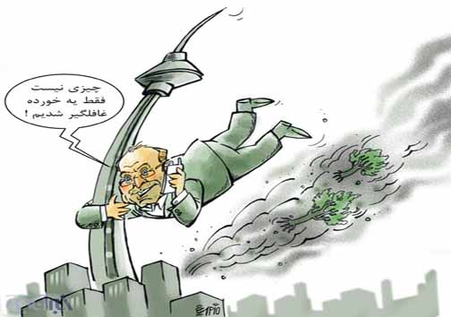 قالیباف در غافلگیری گاز انبری! + کاریکاتور