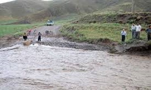 خسارت های وارده سیل به روستای های شهرستان بیجار