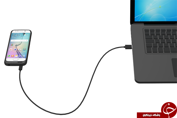 قابی برای افزایش ظرفیت و باطری گلکسی S6 +تصاویر
