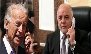 گفتگوی تلفنی جو بايدن و حيدر عبادی