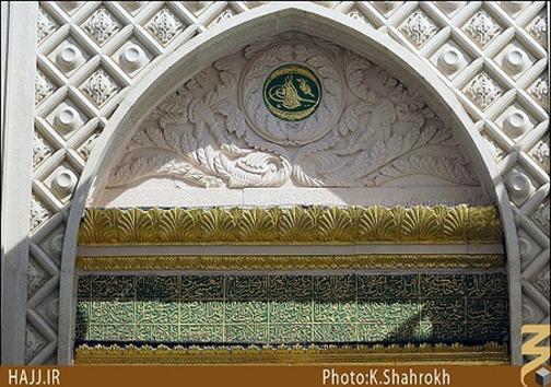 محل ورود جبرئیل به مسجدالنبی+ عکس