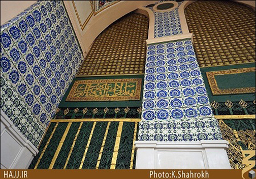 محل ورود جبرئیل به مسجدالنبی+ عکس