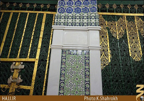 محل ورود جبرئیل به مسجدالنبی+ عکس