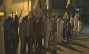 تظاهرات بحرینی‌ها با عنوان «بحرین، مهد شکنجه» + فیلم