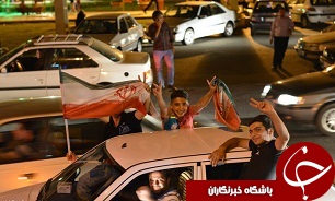 والیبال و شادی خیابانی