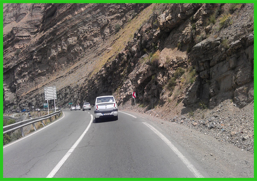 طبیعت جاده چالوس در یک نگاه
