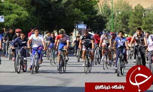 همایش دوچرخه سواری در رشت