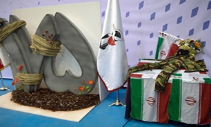 تدفین یکی از غواصان گمنام شهید در حوزه هنری