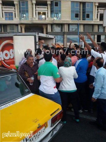 جنجالی ترین سفره افطار در مصر+تصاویر