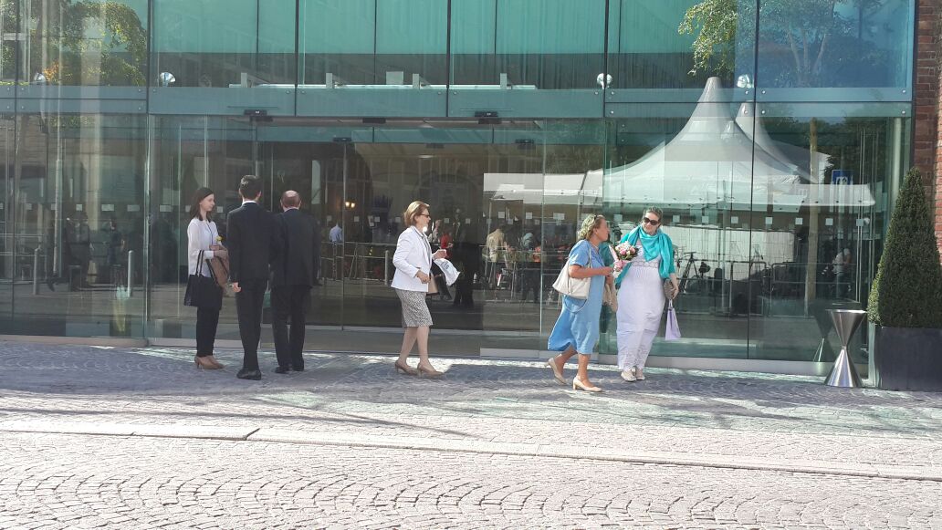 عروس داماد مذاکرات وین+تصاویر