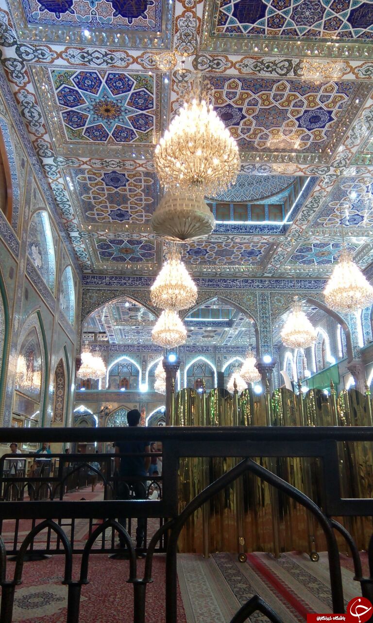 نزدیکترین لنز دوربین به مرقد امام حسین (ع)