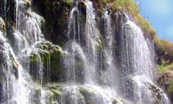 آبشارهای روستای گردشگری اسطرخی خراسان شمالی پذیرای گردشگران