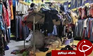 ضبط و کشف کالای قاچاق پوشاک در قزوین