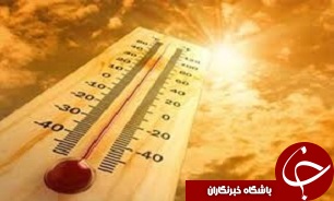 افزایش دمای استان