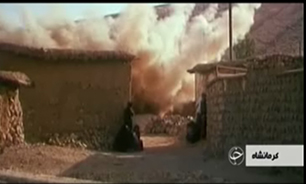 بمباران شیمیایی کرمانشاه +فیلم