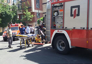 انفجار در خانه قدیمی دو مجروح برجای گذاشت
