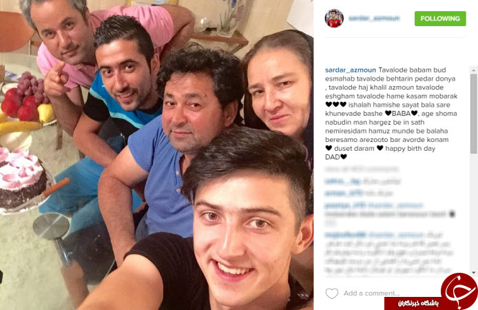 از مصاحبه الناز شاکردوست با مجله تا سلفی خانوادگی سردار آزمون