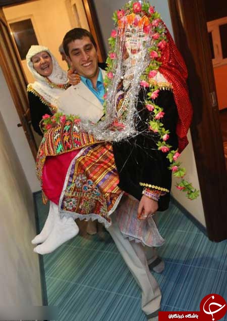 عجیب ترین عروس دنیا+عکس