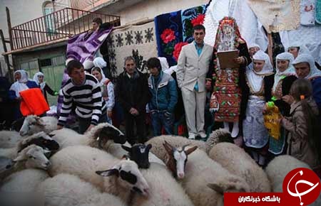 عجیب ترین عروس دنیا+عکس