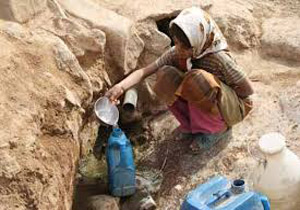 آلودگی آب شرب در روستاهای استان قم