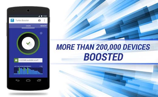 بهینه سازی موبایل با Turbo Booster +دانلود