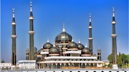 مسجدی از جنس کریستال + عکس