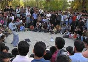 برگزاری تئاتر در خیابان‌های سقز