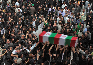 پیکر مطهر شهید امیرمسعود محمد‌زاده در همدان تشییع می‌شود