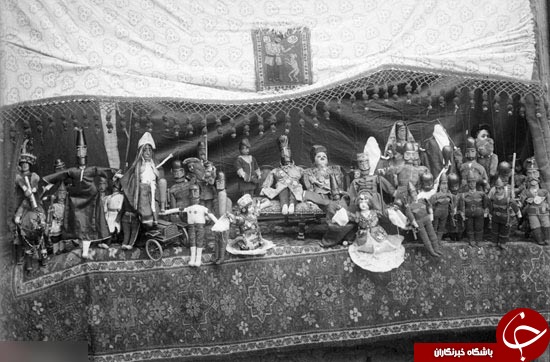 خیمه شب بازی در عصر قاجار + عکس