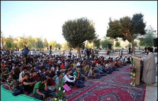 گزارش تصویری تجمع بزرگ انزجار از اسرائیل کودک کش در قم
