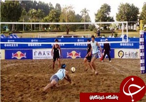 مسابقات والیبال ساحلی قهرمانی کشور در منطقه آزاد انزلی
