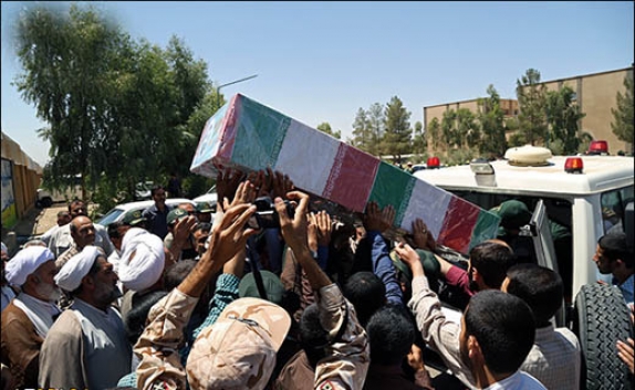 پیکر مطهر 30 شهید غواص و خط شکن گمنام وارد شهرستان رامسر شد