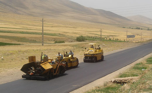 آسفالت 95 درصد از راه‌های روستایی شهرستان بروجرد