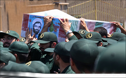 مراسم وداع با شهید غواص حجت&zwnj;الاسلام محمد شیخ شعاعی  + تصاویر