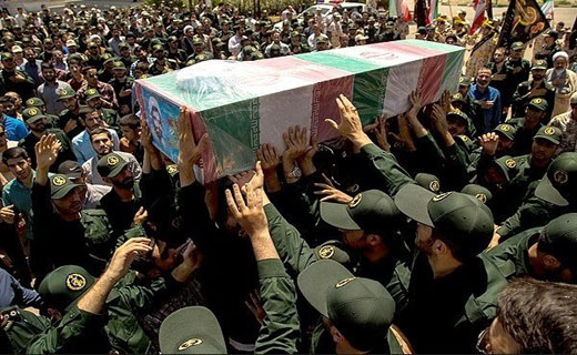 مراسم وداع با شهید غواص حجت&zwnj;الاسلام محمد شیخ شعاعی  + تصاویر
