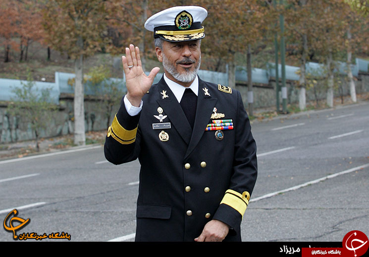 تقدیر دریادار سیاری از دختر مدال آور تیراندازی با کمان