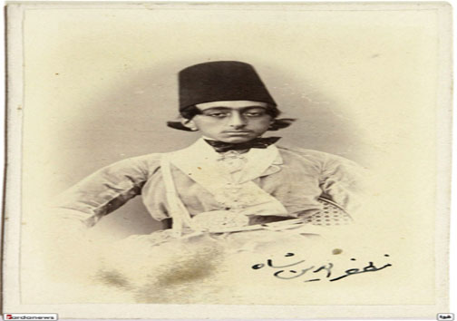 مظفرالدین شاه قاجار در دوران جوانی+عکس