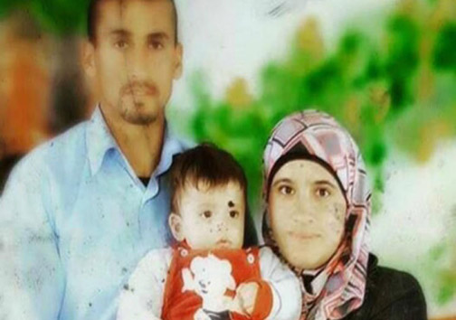 پدر کودک شیرخوار فلسطینی به شهادت رسید+ عکس