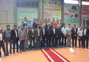 قهرمانی تیم فوتسال آب و برق مازندران در مسابقات وزارت نیرو