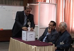 مجمع انتخابی رییس فدراسون گلف + فیلم