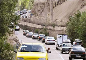 کاهش  تردد جاده‌ای/ آزادراه تهران - قم کم ترددترین محور