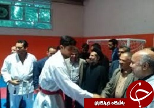 دیدارنائب رئیس مجلس باملی پوشان کاراته