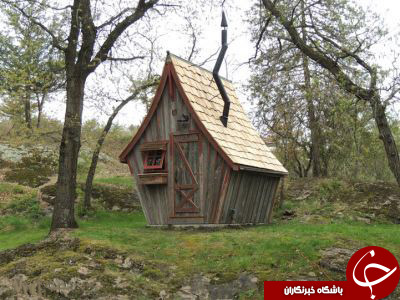 کلبه هایی عجیب و دیدنی +تصاویر