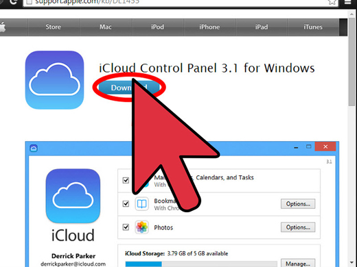 دسترسي به icloud از رايانه + آموزش تصويري