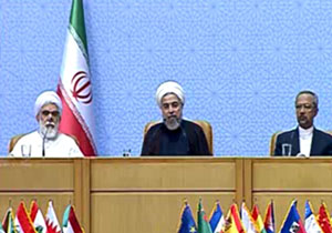 سخنرانی رئیس جمهور در ششمین اجلاس عمومی مجمع جهانی اهل بیت(ع) + فیلم