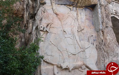 تنها سنگ نگاره رستم دستان در ایران