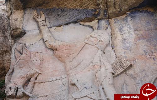 تنها سنگ نگاره رستم دستان در ایران